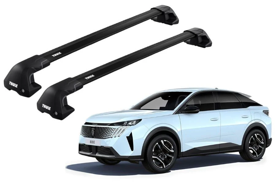 Barras THULE EDGE Flush para autos PEUGEOT 3008 desde 2024 negro