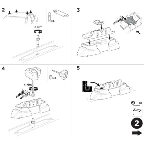 Kit de Anclaje Thule 187186