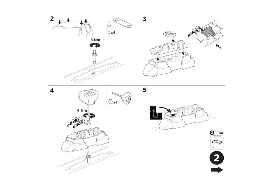 Kit de Anclaje Thule 187186