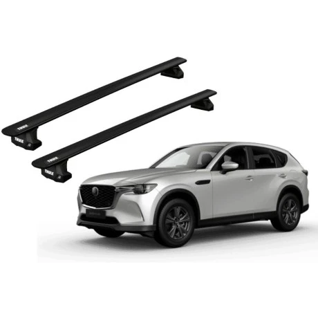 Barras THULE EVO WingBar para autos MAZDA CX-60 desde 2022 negro