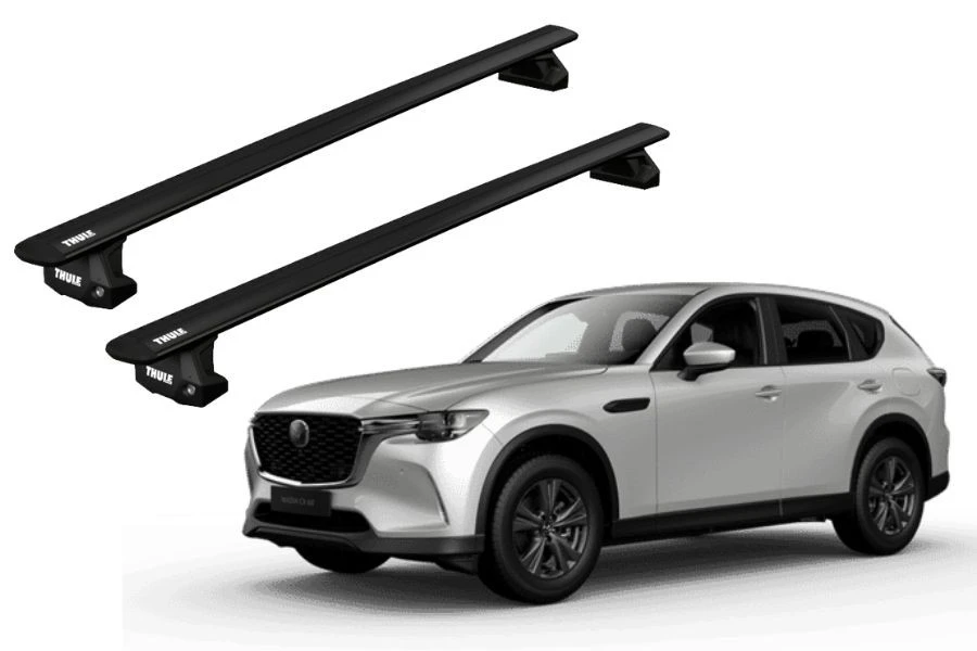 Barras THULE EVO WingBar para autos MAZDA CX-60 desde 2022 negro