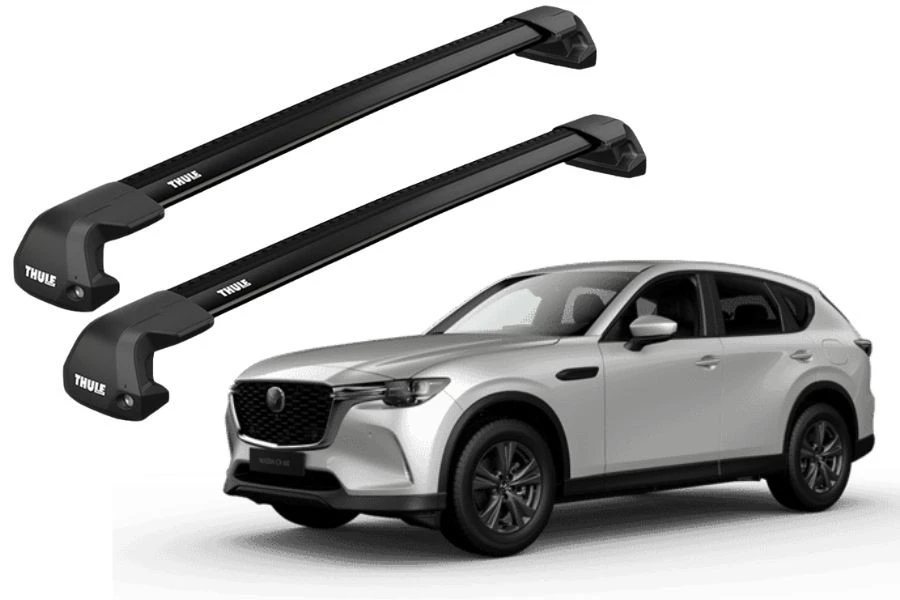 Barras THULE EDGE Flush para autos MAZDA CX-60 desde 2022 negro