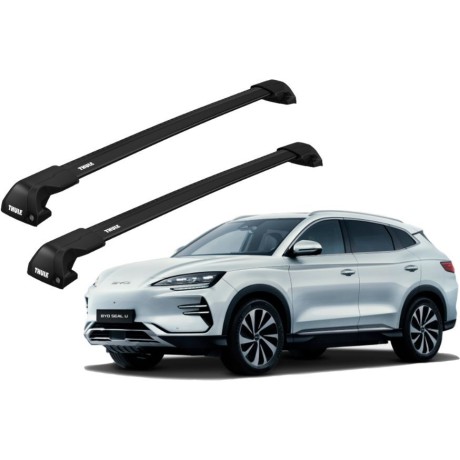 Barras THULE EDGE Flush para autos BYD Seal U desde 2024 negro