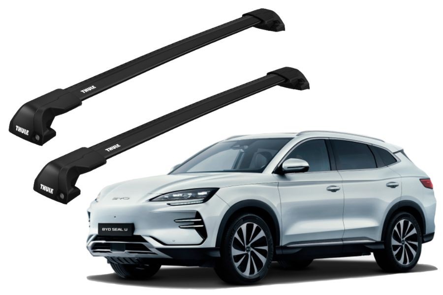 Barras THULE EDGE Flush para autos BYD Seal U desde 2024 negro