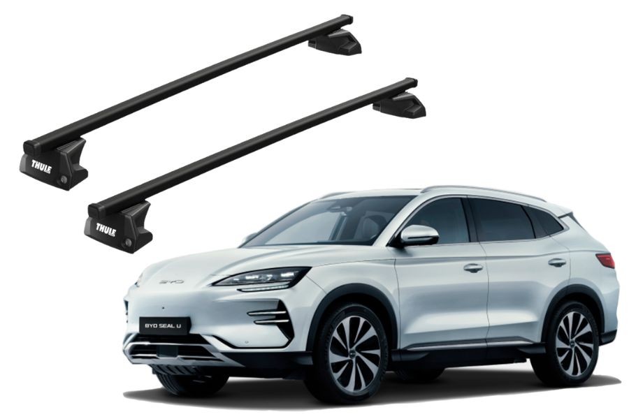 Barras THULE EVO SquareBar para autos BYD Seal U desde 2024