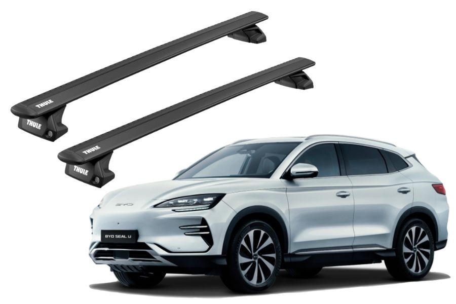Barras THULE EVO WingBar para autos BYD Seal U desde 2024 negro