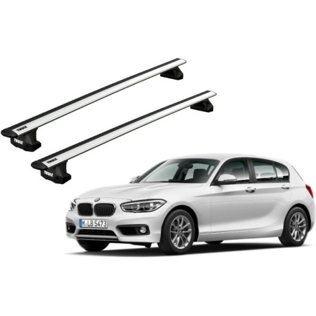 Barras THULE EVO WingBar para autos BMW 1-series 2007 a 2011