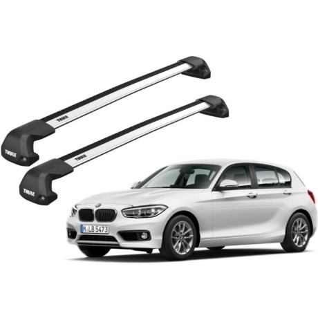 Barras THULE EDGE Flush para autos BMW 1-series 2007 a 2011