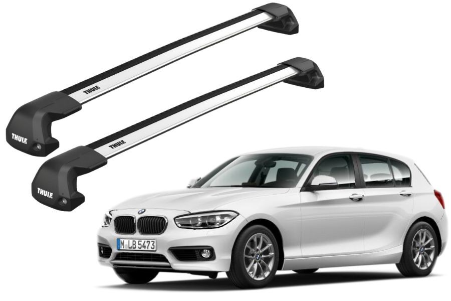 Barras THULE EDGE Flush para autos BMW 1-series 2007 a 2011