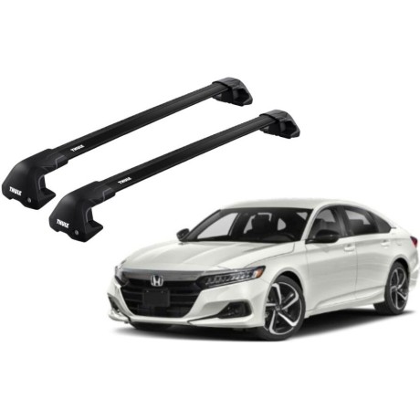 Barras THULE EDGE Flush para autos HONDA Accord desde 2018 - 2022 negro