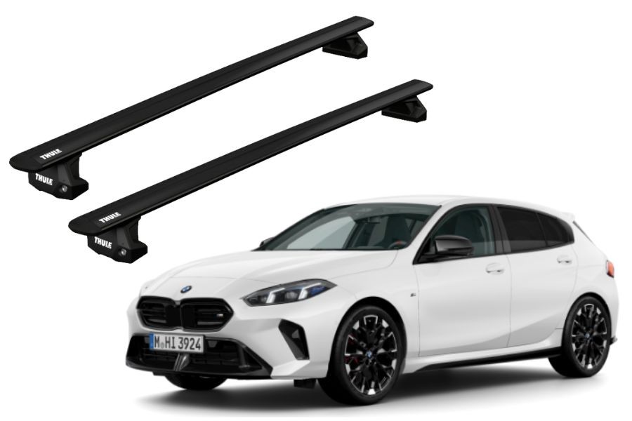 Barras THULE EVO WingBar para autos BMW 1-series desde 2025 negro