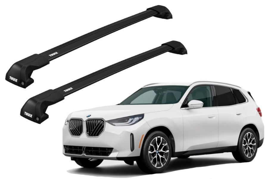 Barras THULE EDGE Flush para autos BMW X3 desde 2025 negro