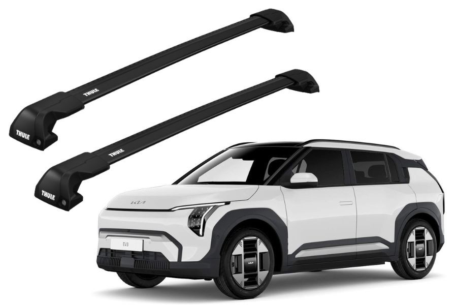 Barras THULE EDGE Flush para autos KIA EV3 desde 2025- negro