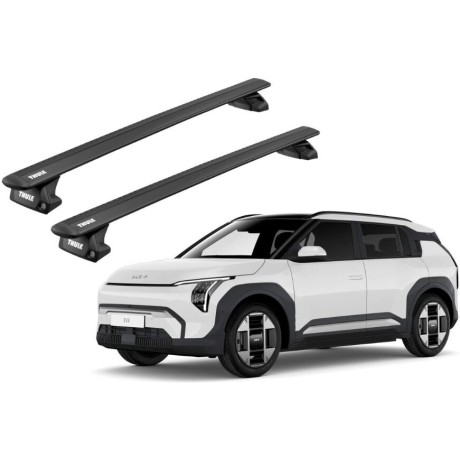 Barras THULE EVO WingBar para autos KIA EV3 desde 2025 negro