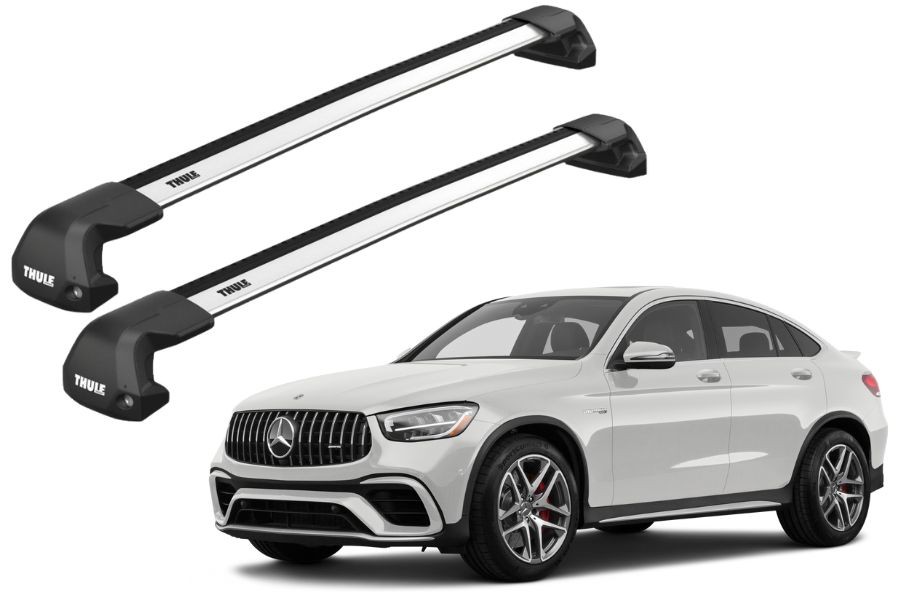 Barras THULE EDGE Flush para autos MERCEDES BENZ GLC desde 2017 - 2023