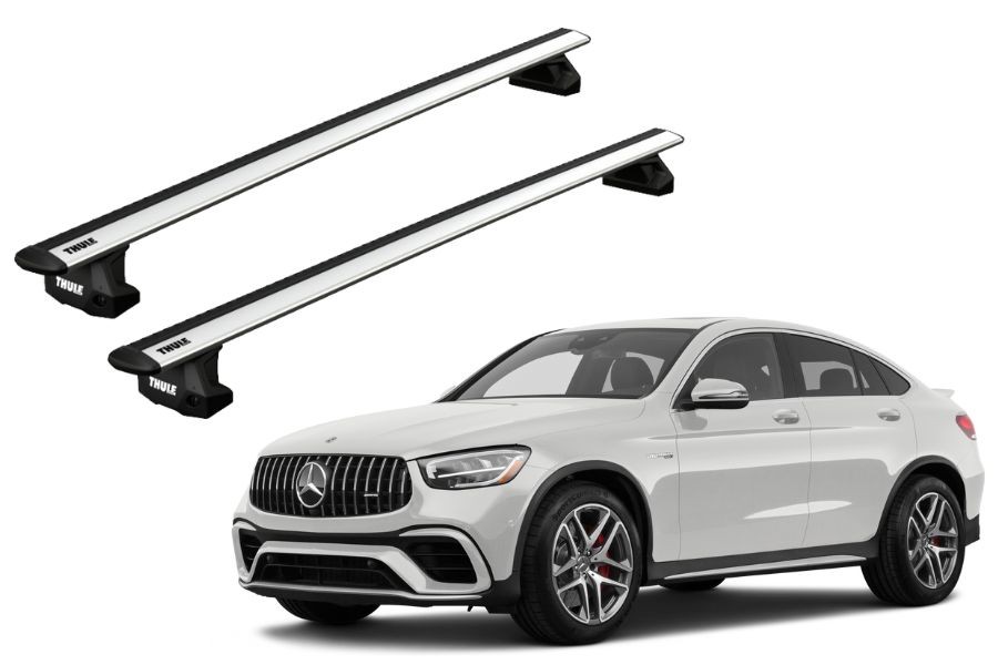 Barras THULE EVO WingBar para autos MERCEDES BENZ GLC desde 2017 - 2023