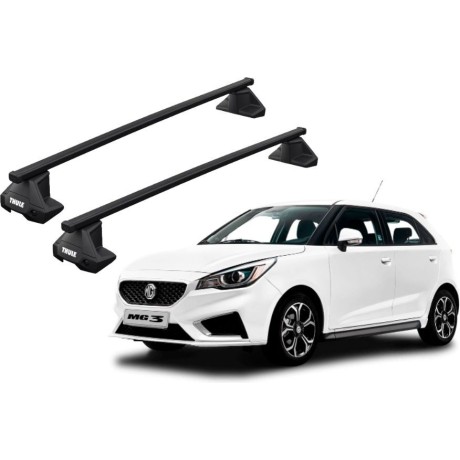 Barras THULE EVO SquareBar para autos MG 3 desde 2012 - 2024