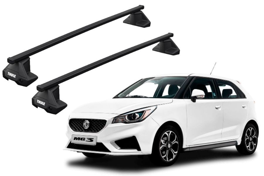 Barras THULE EVO SquareBar para autos MG 3 desde 2012 - 2024