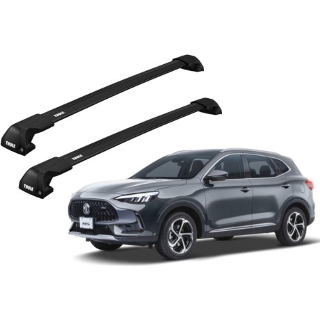 Barras THULE EDGE Flush para autos MG HS y E-HS 2025- negro