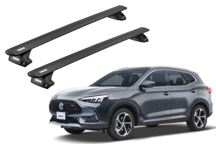 Barras THULE EVO WingBar para autos MG HS y E-HS 2025- negro
