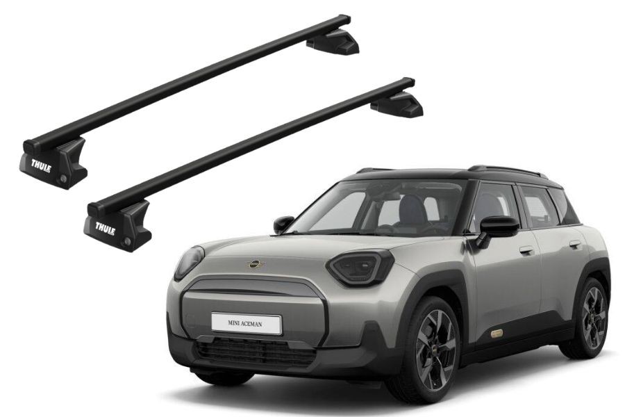 Barras THULE EVO SquareBar para autos MINI Aceman desde 2024-