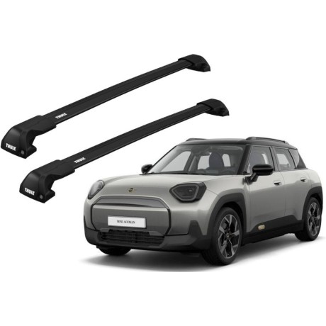 Barras THULE EDGE Flush para autos MINI Aceman desde 2024- negro
