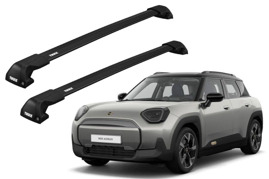 Barras THULE EDGE Flush para autos MINI Aceman desde 2024- negro