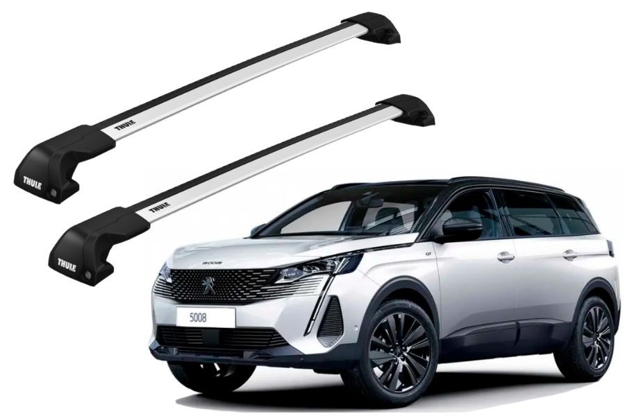 Barras THULE EDGE Flush para autos PEUGEOT 5008 desde 2024-