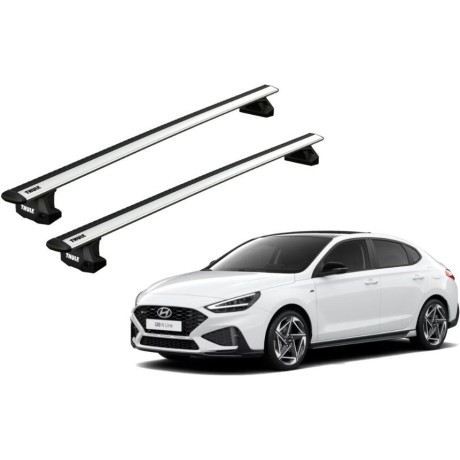 Barras THULE EVO WingBar para autos HYUNDAI i30 Fastback desde 2018 - 2020