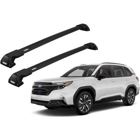 Barras THULE EDGE Flush para autos SUBARU Forester 2025- negro