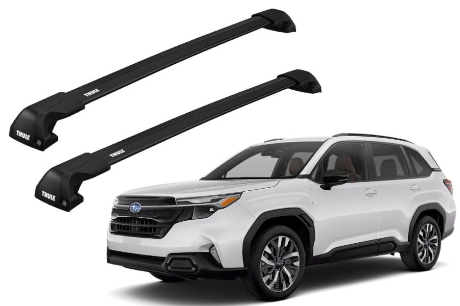 Barras THULE EDGE Flush para autos SUBARU Forester 2025- negro