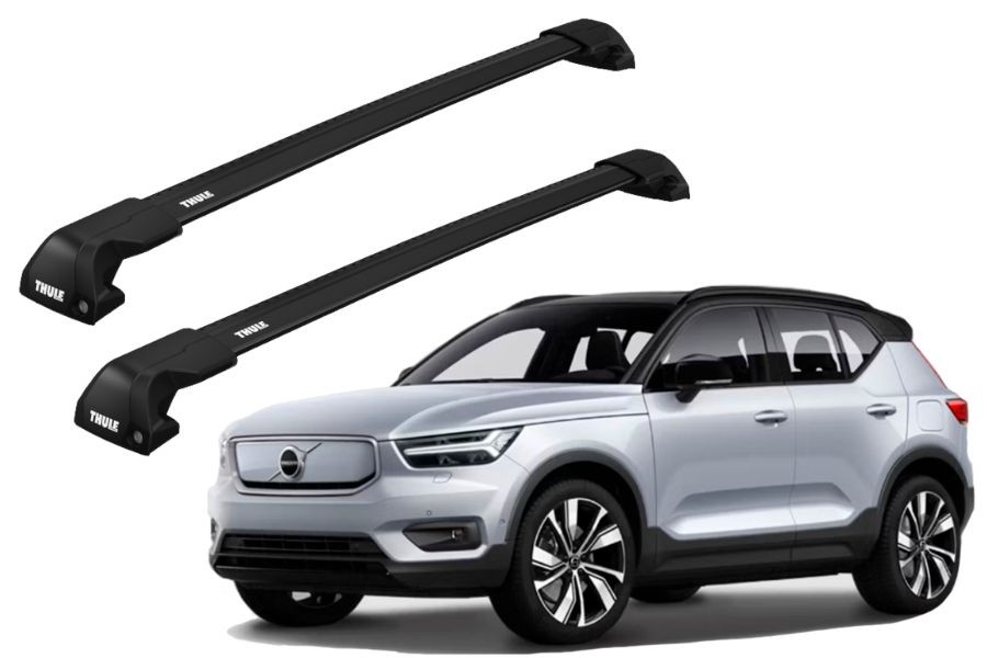 Barras THULE EDGE Flush para autos VOLVO EX40 2024- negro
