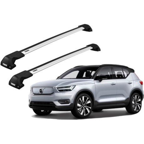 Barras THULE EDGE Flush para autos VOLVO EX40 2024-