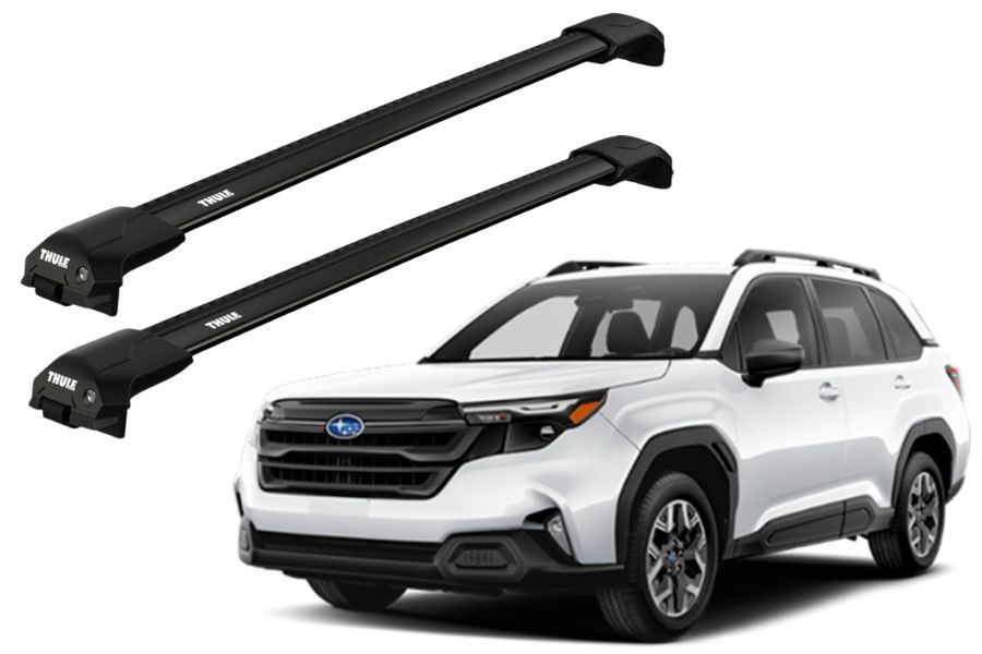 Barras THULE EDGE Flush para autos SUBARU Forester  desde 2025 negro-