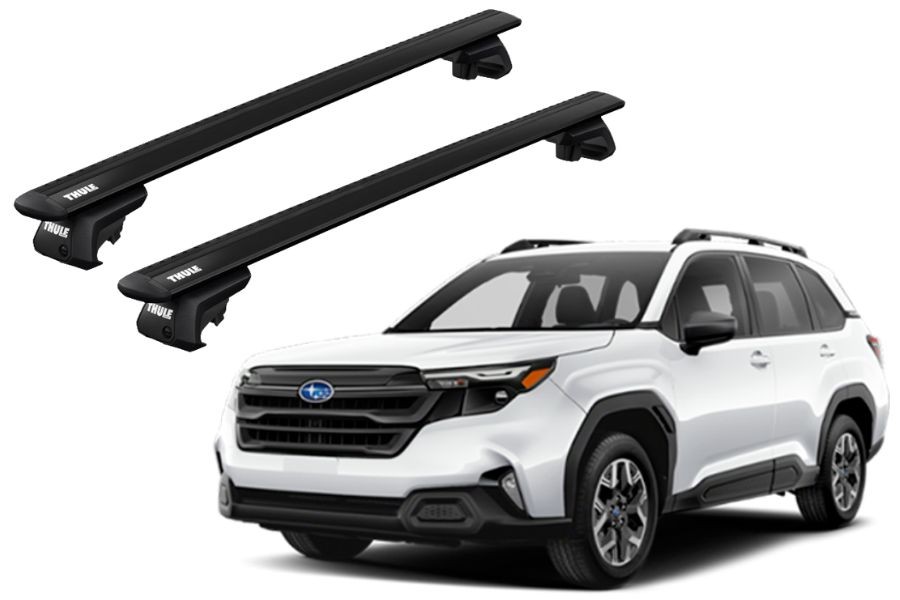 Barras THULE EVO WingBar para autos SUBARU Forester  desde 2025 negro
