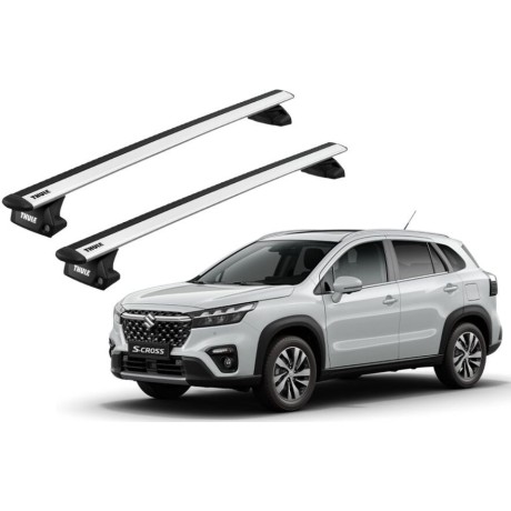 Barras THULE EVO WingBar para autos SUZUKI SX4 S-Cross desde 2021-2023