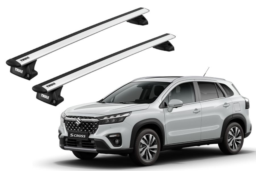 Barras THULE EVO WingBar para autos SUZUKI SX4 S-Cross desde 2021-2023