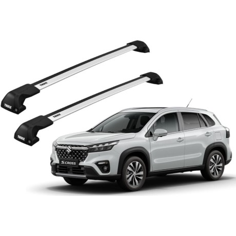 Barras THULE EDGE Flush para autos SUZUKI SX4 S-Cross desde 2021-2023