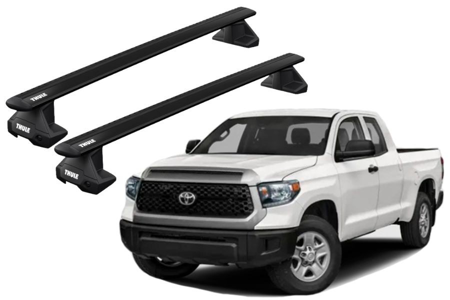 Barras THULE EVO WingBar para autos TOYOTA Tundra 2007 a 2021 negro