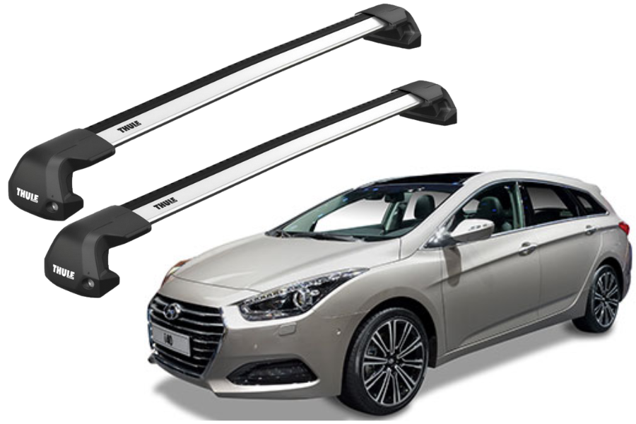 Barras THULE EDGE Flush para autos HYUNDAI i40 desde 2011 - 2019