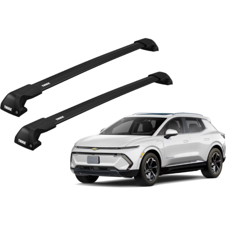 Barras THULE EDGE Flush para autos CHEVROLET Equinox EV desde 2024 - negro