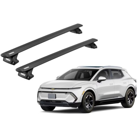 Barras THULE EVO WingBar para autos CHEVROLET Equinox EV desde 2024 - negro