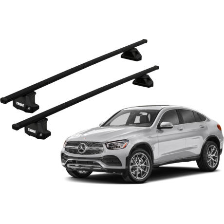 Barras THULE EVO SquareBar para autos MERCEDES BENZ GLC Coupé desde 2023 -