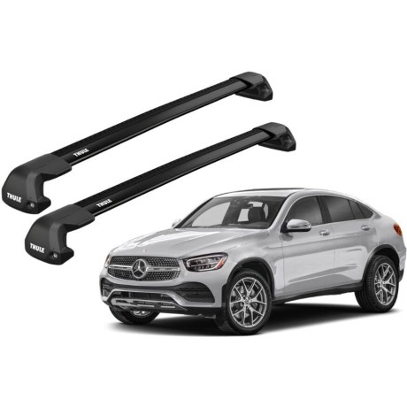 Barras THULE EDGE Flush para autos MERCEDES BENZ GLC Coupé desde 2023 -  negro