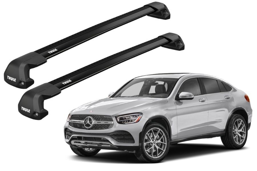 Barras THULE EDGE Flush para autos MERCEDES BENZ GLC Coupé desde 2023 -  negro