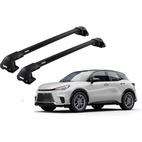 Barras THULE EDGE Flush para autos LEXUS LBX Series desde 2024 negro