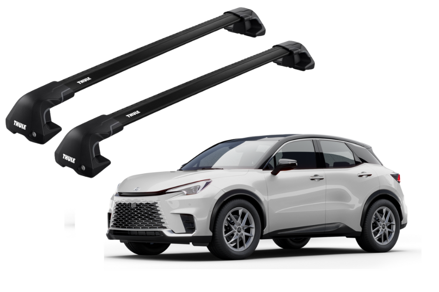 Barras THULE EDGE Flush para autos LEXUS LBX Series desde 2024 negro