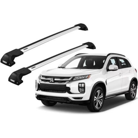 Barras THULE EDGE Flush para autos MITSUBISHI ASX desde 2021 - 2024