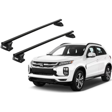 Barras THULE EVO SquareBar para autos MITSUBISHI ASX desde 2021 - 2024