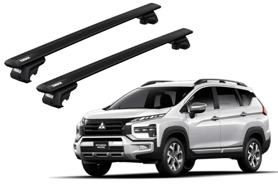 Barras THULE EVO WingBar para autos MITSUBISHI Xpander Cross desde 2019 - negro